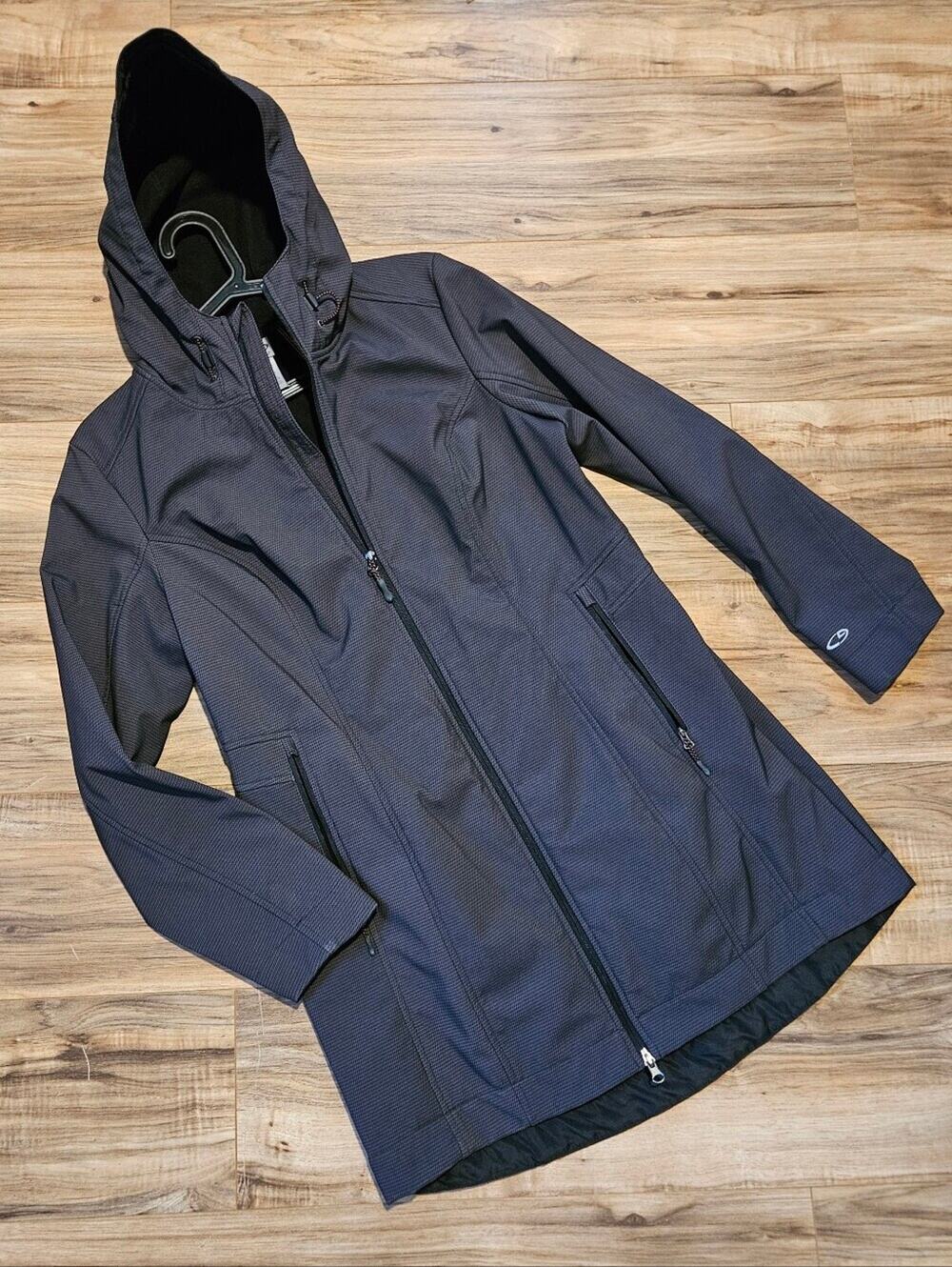 Woman's all weather longline jacket by C9 Champion Fleece lined sz. L